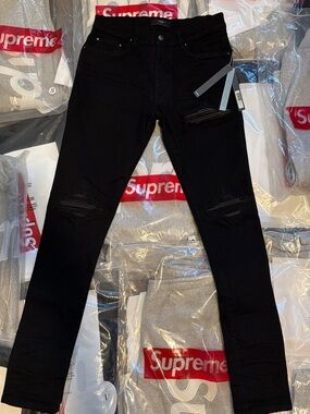 Black MX-1 Amiri Jeans